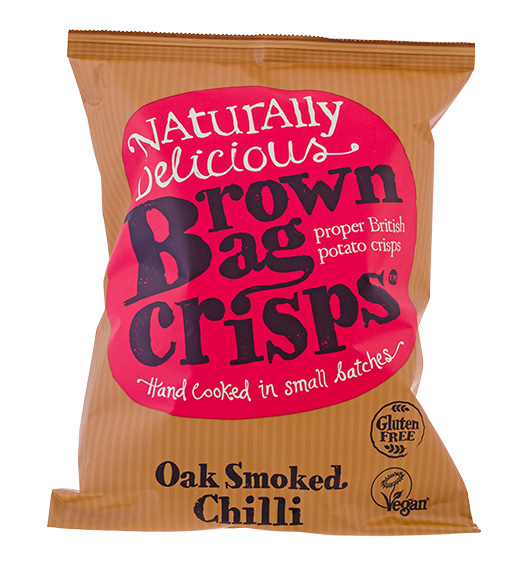 Kartoffelchips mit geräuchertem Chili